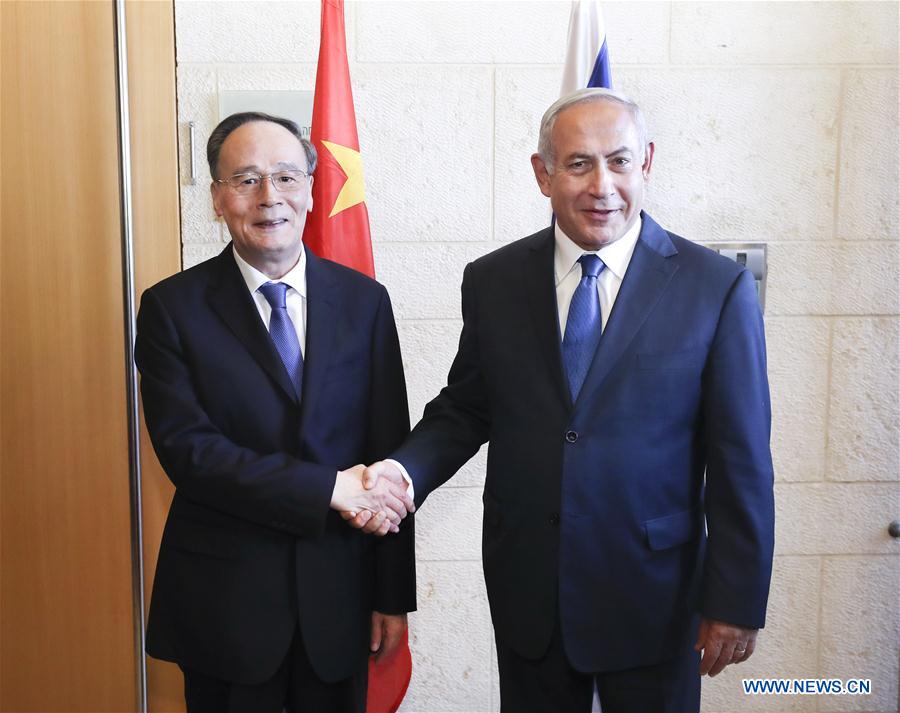 CHINA-ISRAEL-WANG QISHAN-VISIT