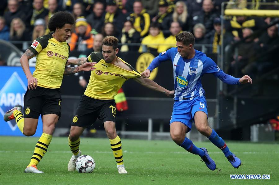 (SP)GERMANY-DORTMUND-SOCCER-BUNDESLIGA-BORUSSIA DORTMUND VS HERTHA BSC