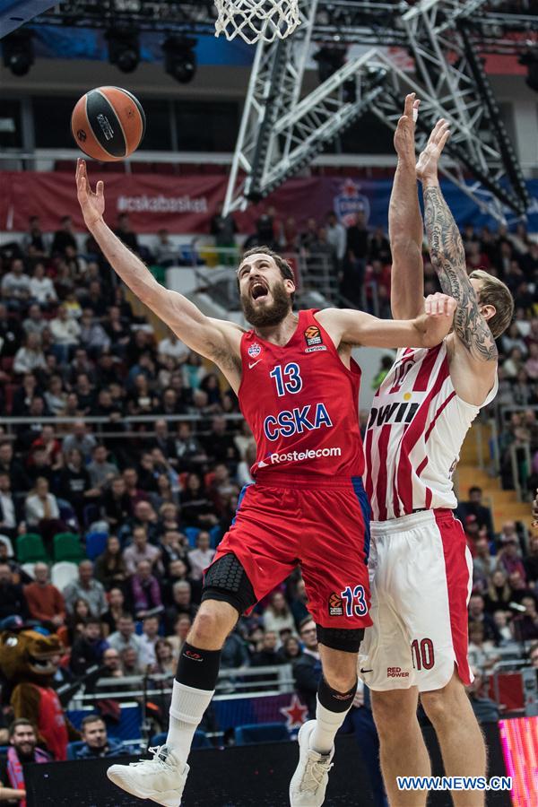 (SP)RUSSIA-MOSCOW-BASKETBALL-EUROLEAGUE-CSKA VS OLYMPIACOS