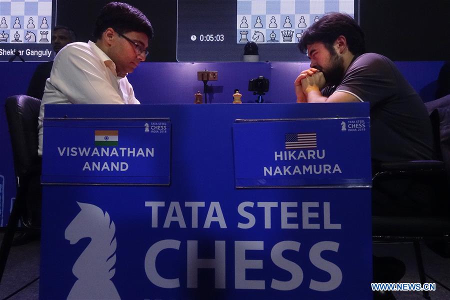 (SP)INDIA-KOLKATA-TATA STEEL CHESS INDIA 2018