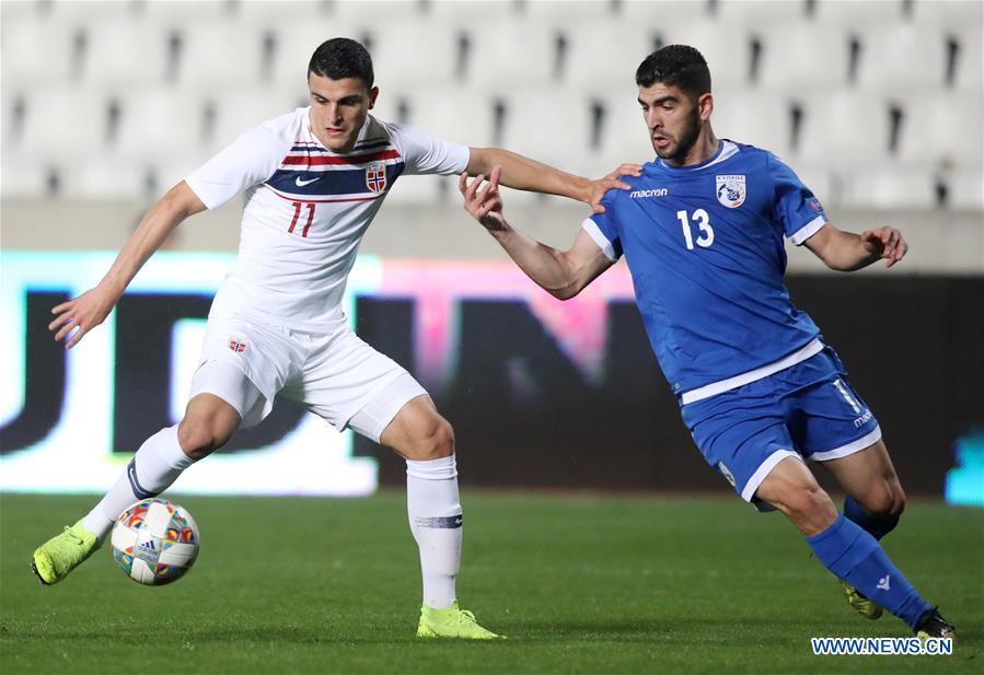 (SP)CYPRUS-NICOSIA-FOOTBALL-UEFA NATIONS LEAGUE-CYPRUS VS NORWAY