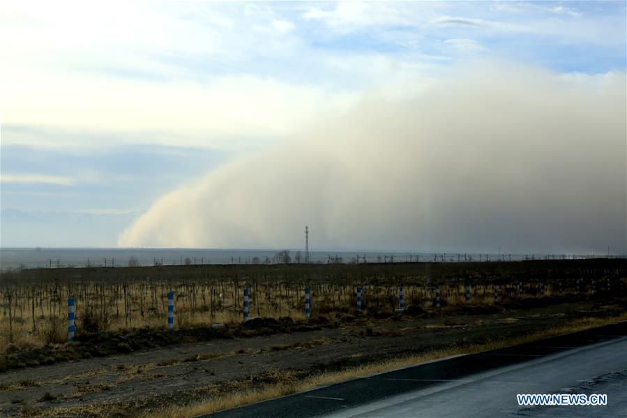 #CHINA-GANSU-SANDSTORM-YELLOW ALERT (CN)