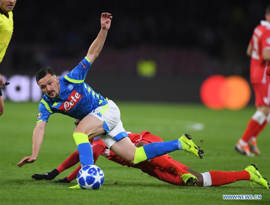 (SP)ITALY-NAPLES-FOOTBALL-UEFA CHAMPIONS LEAGUE-NAPOLI VS RED STAR