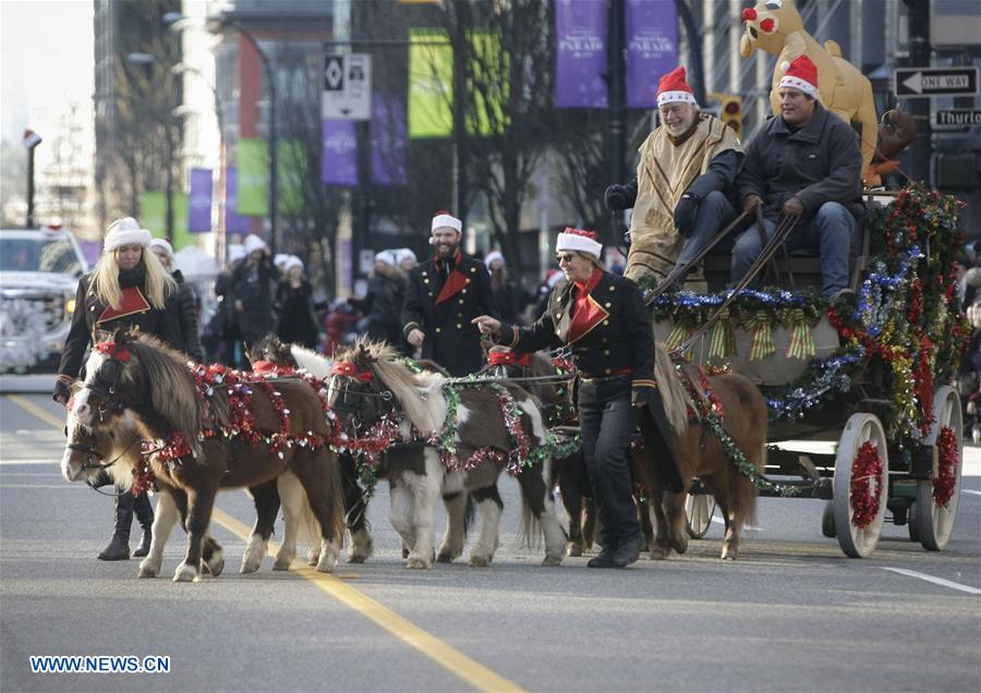 CANADA-VANCOUVER-SANTA CLAUS PARADE