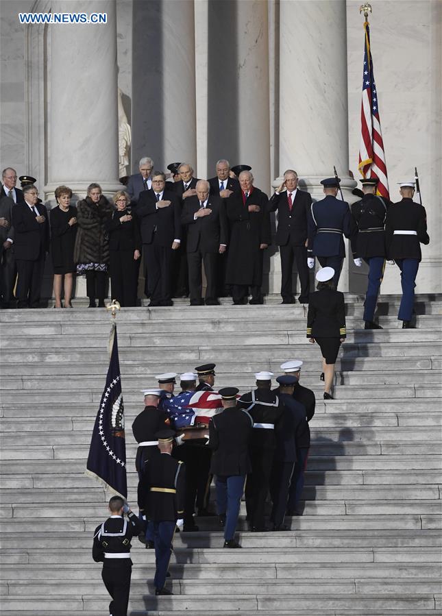 U.S.-WASHINGTON D.C.-GEORGE H.W. BUSH-LYING IN STATE