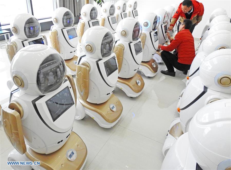 #CHINA-JIANGSU-LIANYUNGANG-ROBOT (CN)