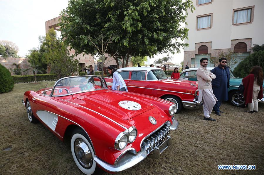 PAKISTAN-ISLAMABAD-VINTAGE CAR SHOW