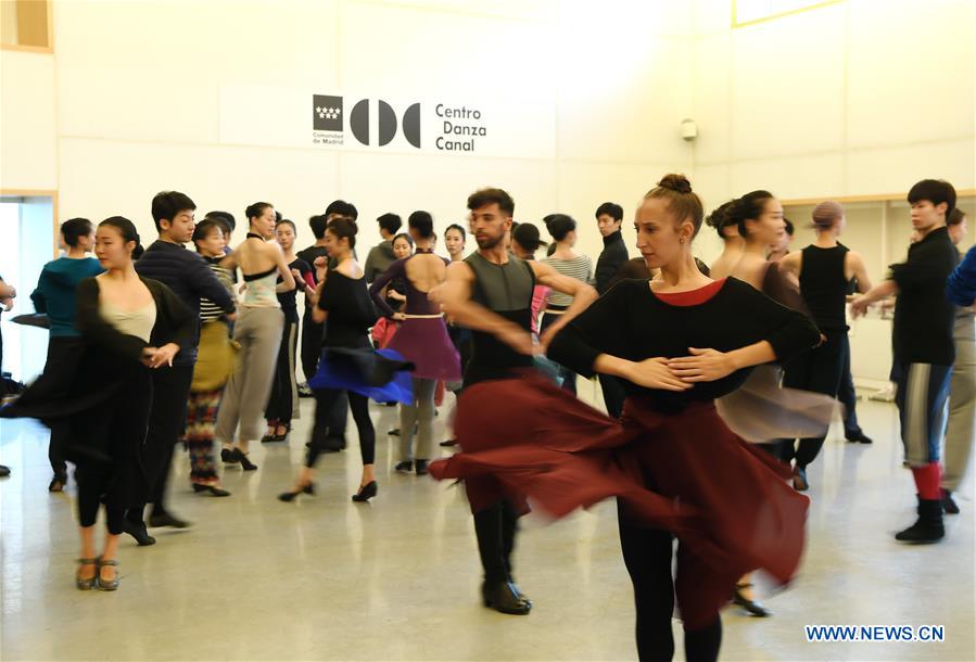 SPAIN-MADRID-NATIONAL BALLET OF CHINA-VISIT