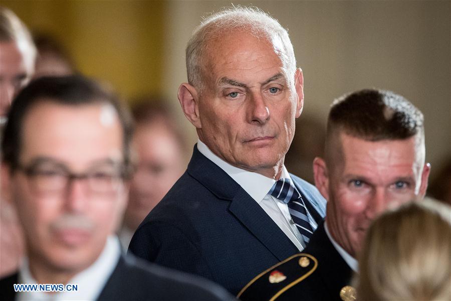 FILE-U.S.-WASHINGTON D.C.-WHITE HOUSE-CHIEF OF STAFF-JOHN KELLY-LEAVING