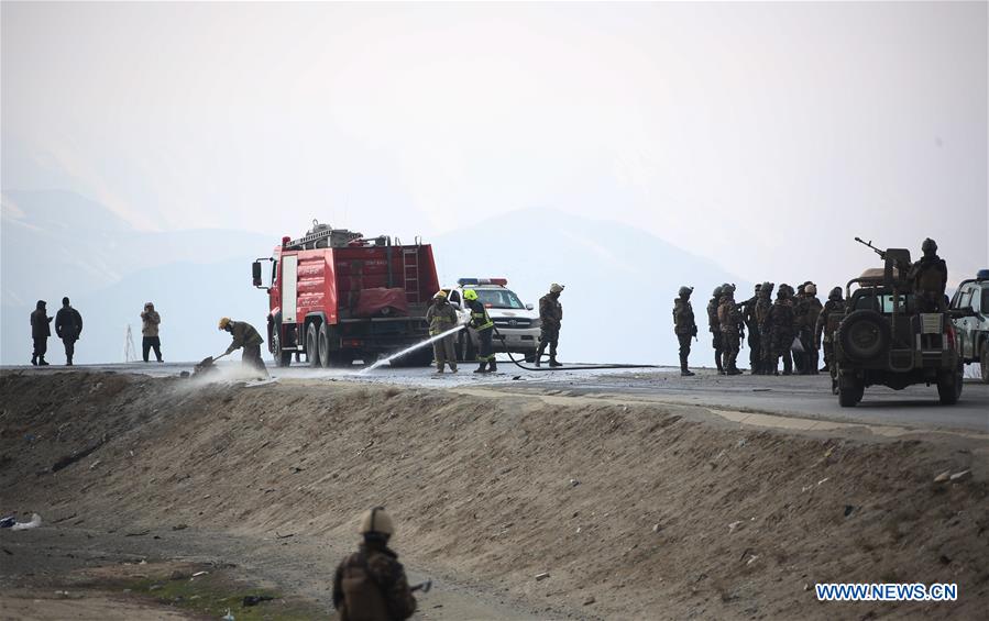 AFGHANISTAN-KABUL-SUICIDE ATTACK