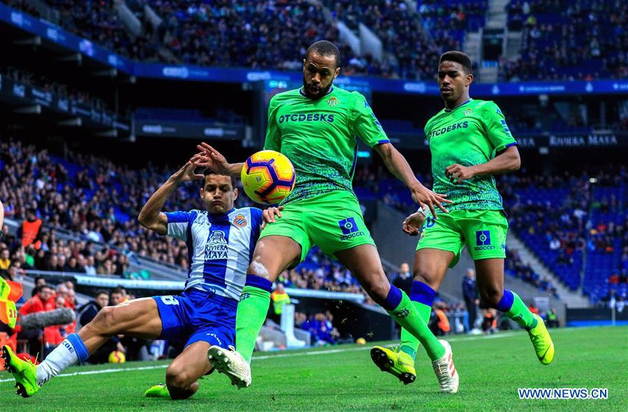 (SP)SPAIN-BARCELONA-SOCCER-SPANISH LEAGUE-RCD ESPANYOL VS REAL BETIS