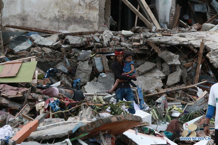 INDONESIA-LAMPUNG-TSUNAMI-AFTERMATH