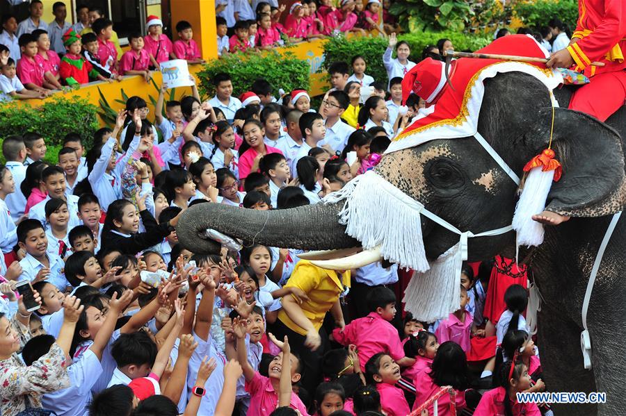 THAILAND-AYUTTHAYA-CHRISTMAS