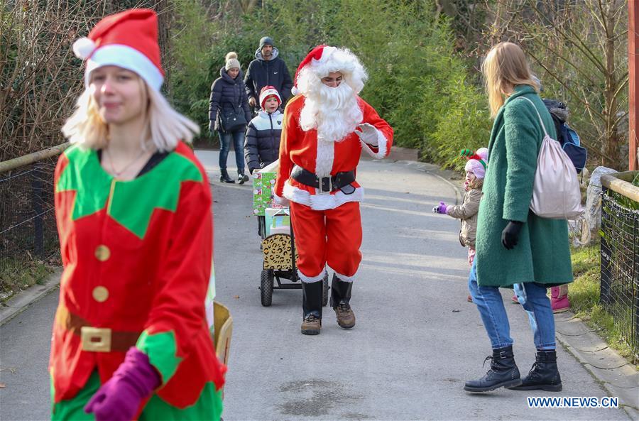 CROATIA-ZAGREB-CHRISTMAS-ZOO