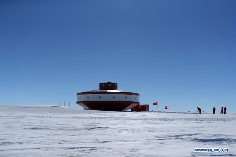 ANTARCTICA-CHINA-INLAND EXPEDITION-TAISHAN STATION