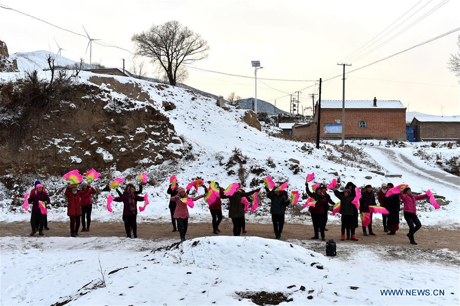 CHINA-SHANXI-RURAL LIFE-POVERTY ALLEVIATION-CHOIR (CN)