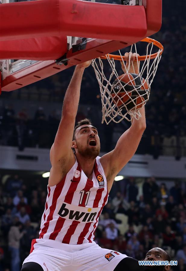 (SP)GREECE-ATHENS-BASKETBALL-EUROLEAGUE-OLYMPIACOS-KHIMKI FC