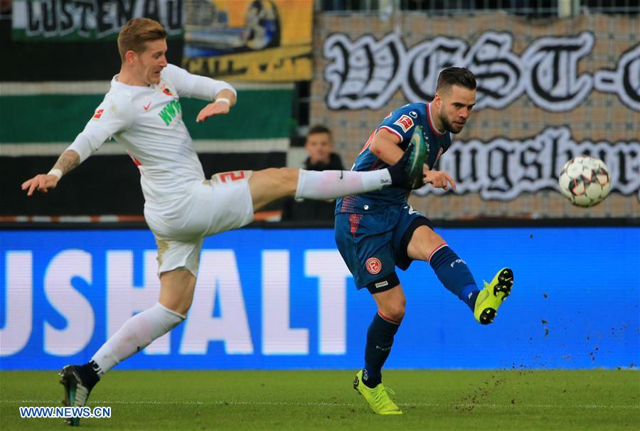 (SP)GERMANY-AUGSBURG-SOCCER-BUNDESLIGA-AUGSBURG VS DUESSELDORF