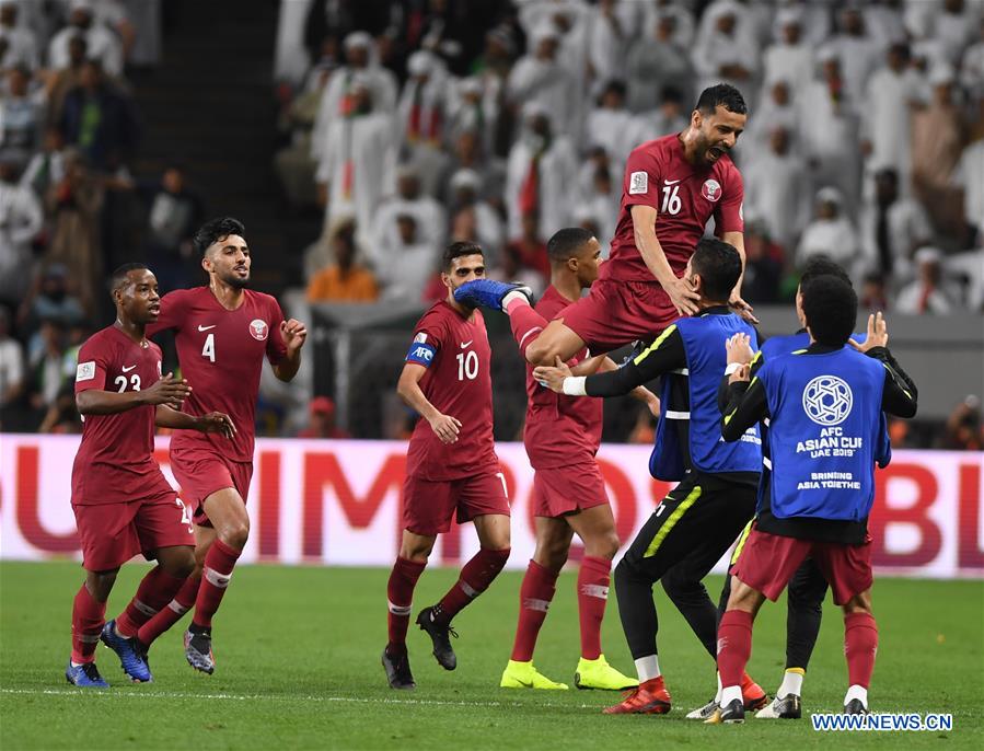 (SP)UAE-ABU DHABI-SOCCER-AFC ASIAN CUP 2019-SEMIFINAL-UAE VS QAT