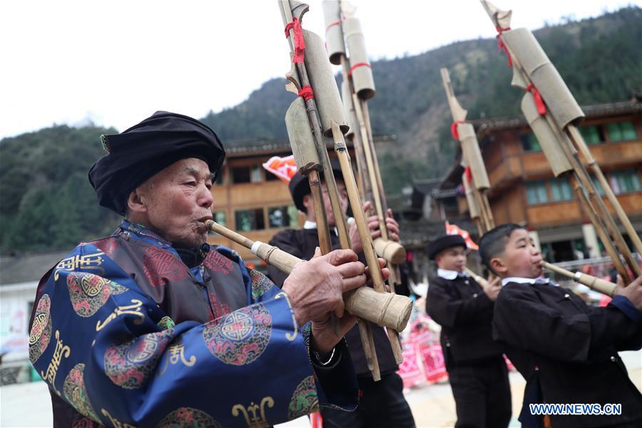 CHINA-GUIZHOU-QIANDONGNAN-LUSHENG-CELEBRATION (CN)