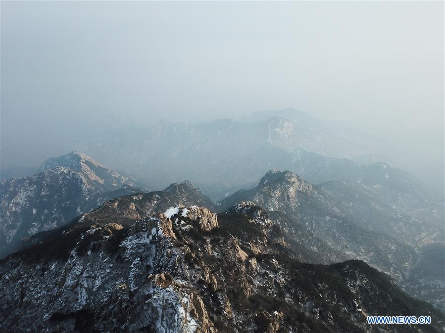 CHINA-SHANDONG-TAI'AN-TAISHAN MOUNTAIN-SNOW (CN)