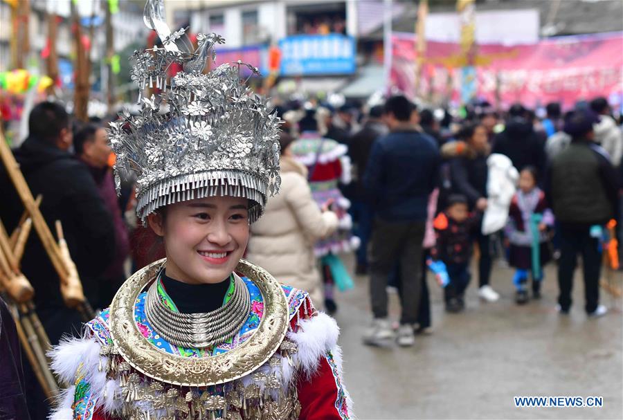 CHINA-GUANGXI-RONGSHUI-HUNDRED-BIRD DRESS-FESTIVAL (CN)