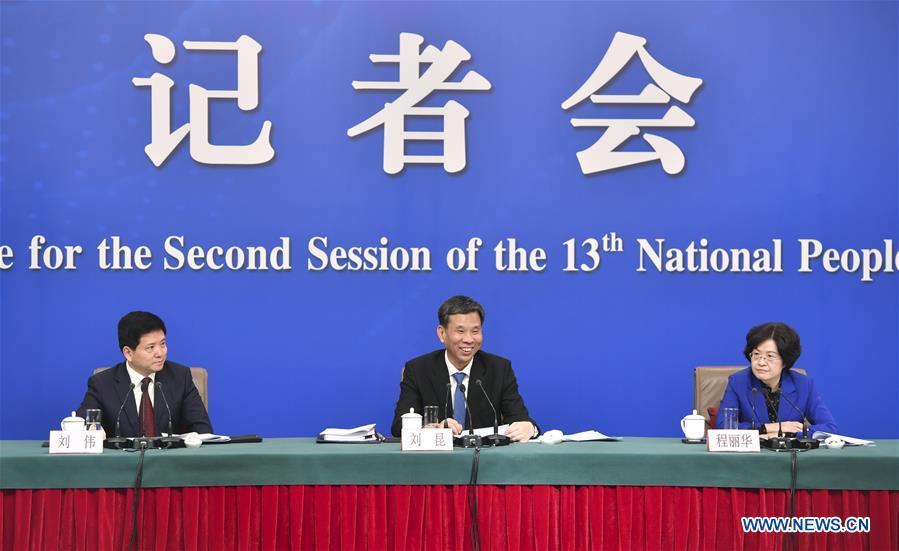 (TWO SESSIONS)CHINA-BEIJING-NPC-PRESS CONFERENCE (CN)