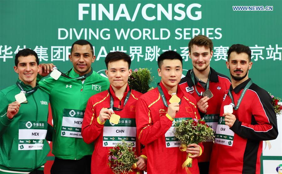 (SP)CHINA-BEIJING-DIVING-FINA DIVING WORLD SERIES 2019(CN)