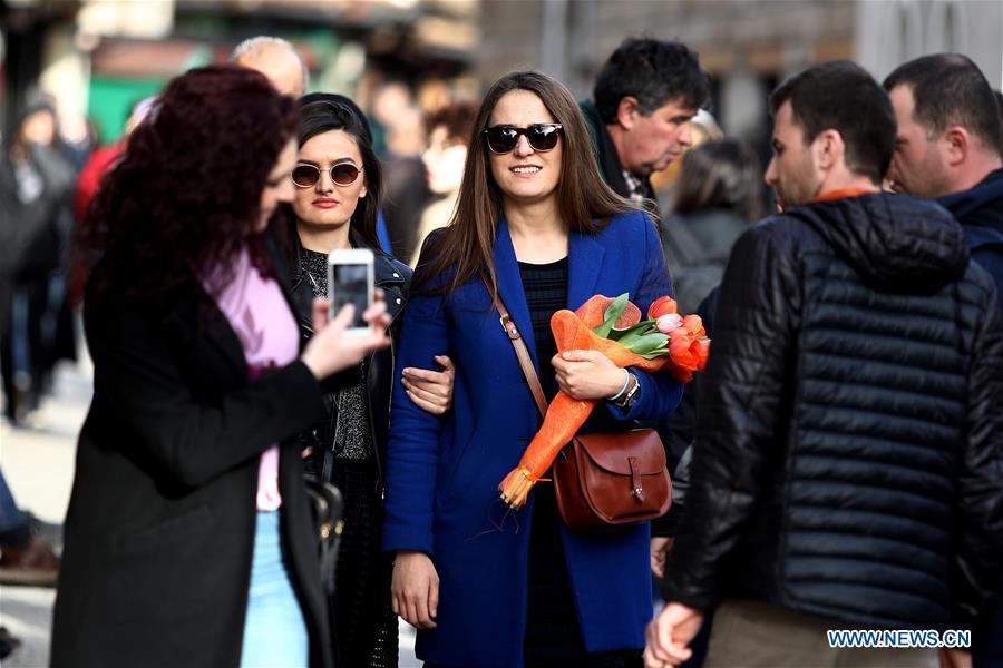 BOSNIA AND HERZEGOVINA-SARAJEVO-INTERNATIONAL WOMEN'S DAY