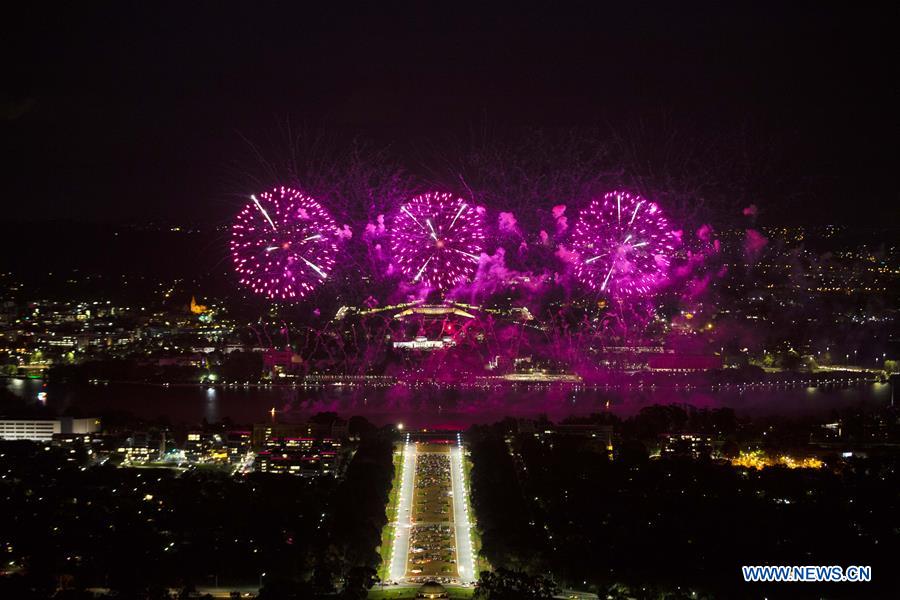 AUSTRALIA-CANBERRA-ENLIGHTEN FESTIVAL