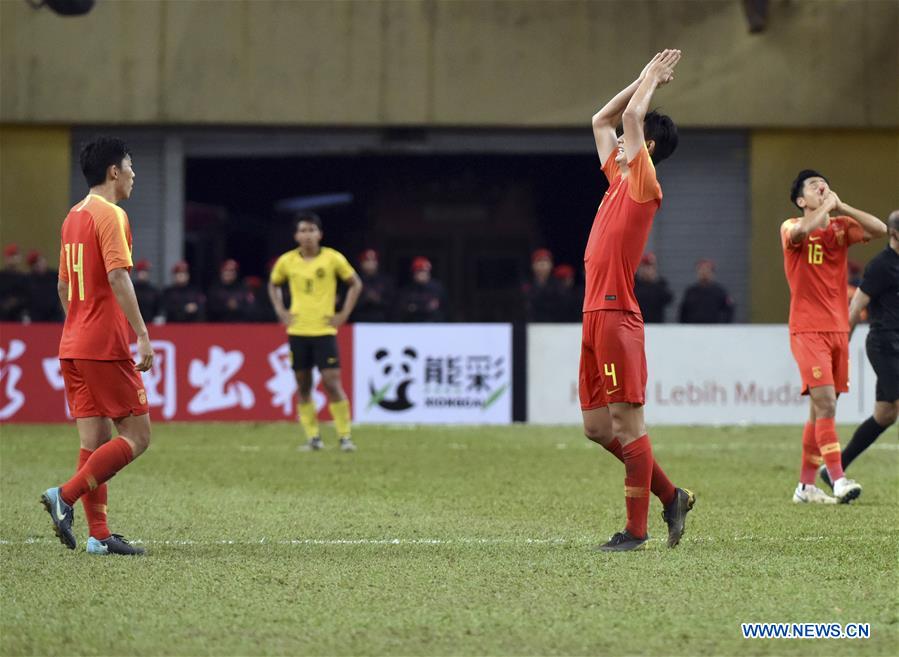 (SP)MALAYSIA-KUALA LUMPUR-FOOTBALL-AFC U23 CHAMPIONSHIP QUALIFIERS-GROUP J-CHN VS MYS