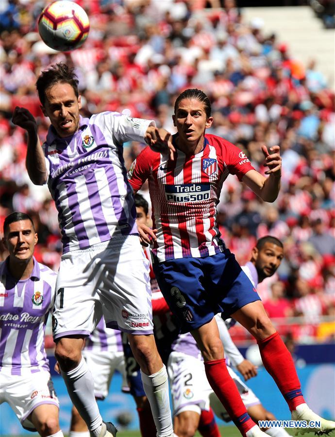 (SP)SPAIN-MADRID-SOCCER-SPANISH LEAGUE-ATLETICO VS VALLADOLID