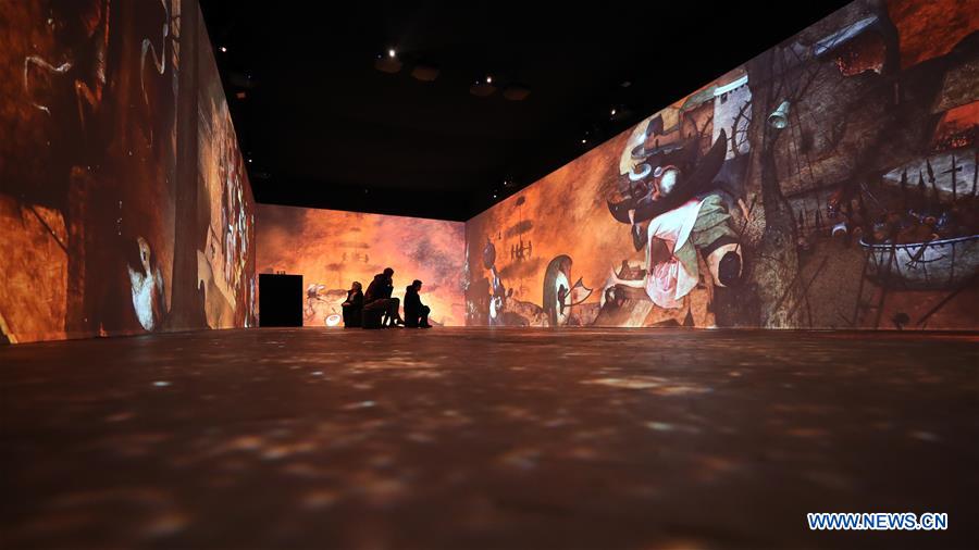 BELGIUM-BRUSSELS-BRUEGEL-IMMERSIVE EXHIBITION