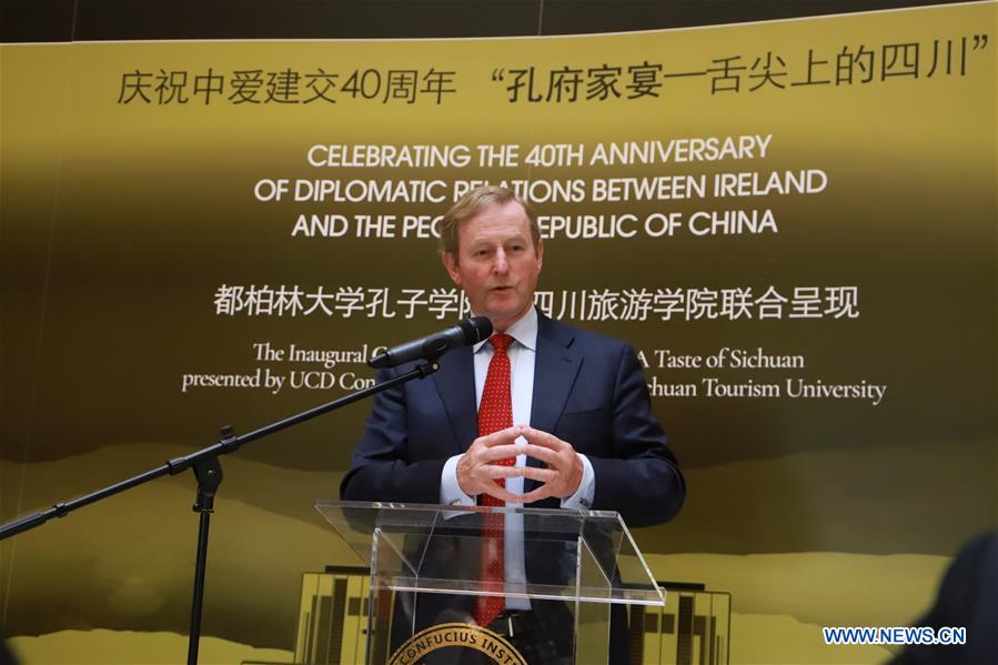 IRELAND-DUBLIN-CONFUCIUS INSTITUTE BANQUET