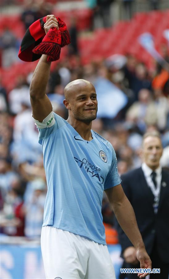 (SP)BRITAIN-LONDON-FOOTBALL-FA CUP-FINAL-MAN CITY VS WATFORD