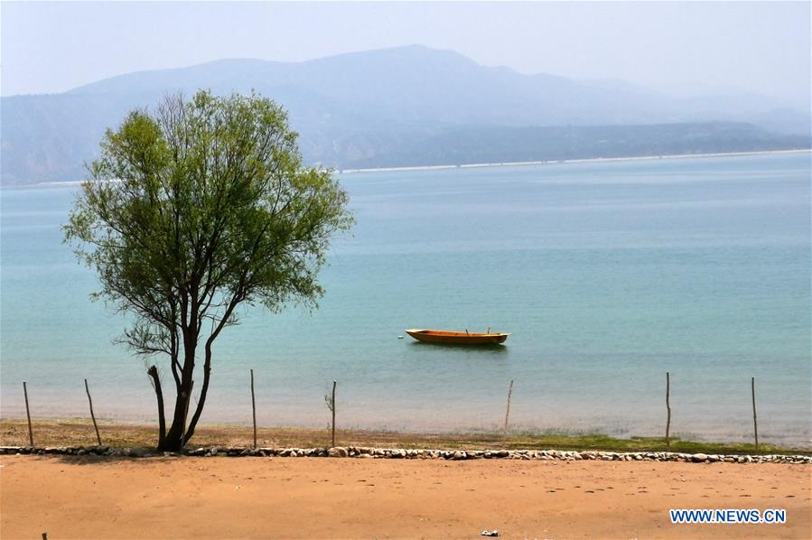 CHINA-GANSU-YONGJING-YELLOW RIVER SCENERY (CN)