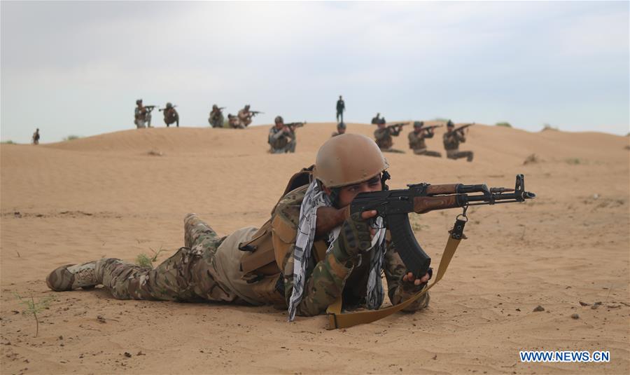 AFGHANISTAN-JAWZJAN-MILITARY-PATROL