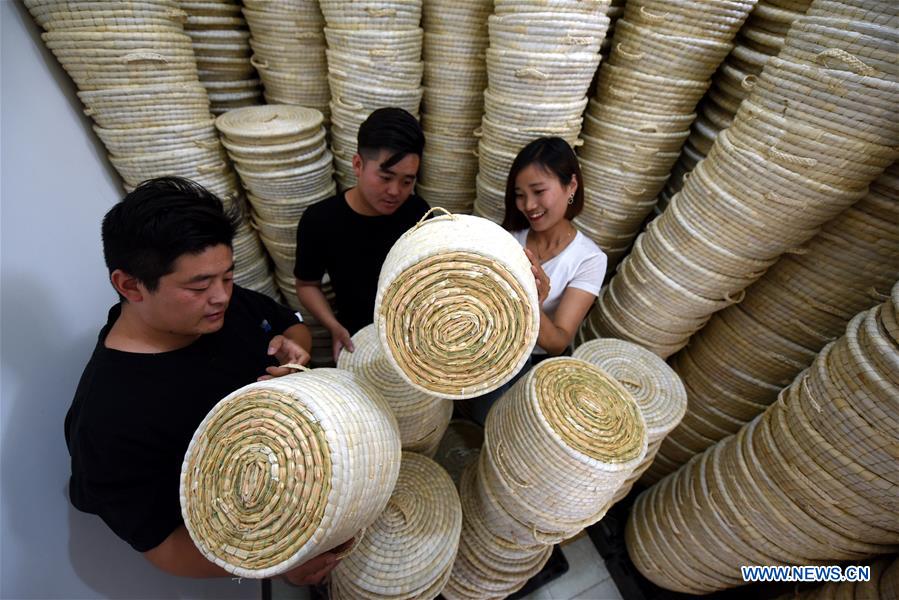 #CHINA-SHANDONG-LINYI-STRAW HANDICRAFTS (CN)