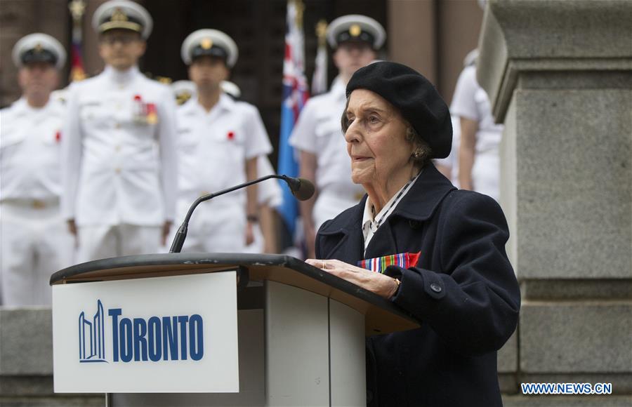 CANADA-TORONTO-D-DAY-COMMEMORATIONS 