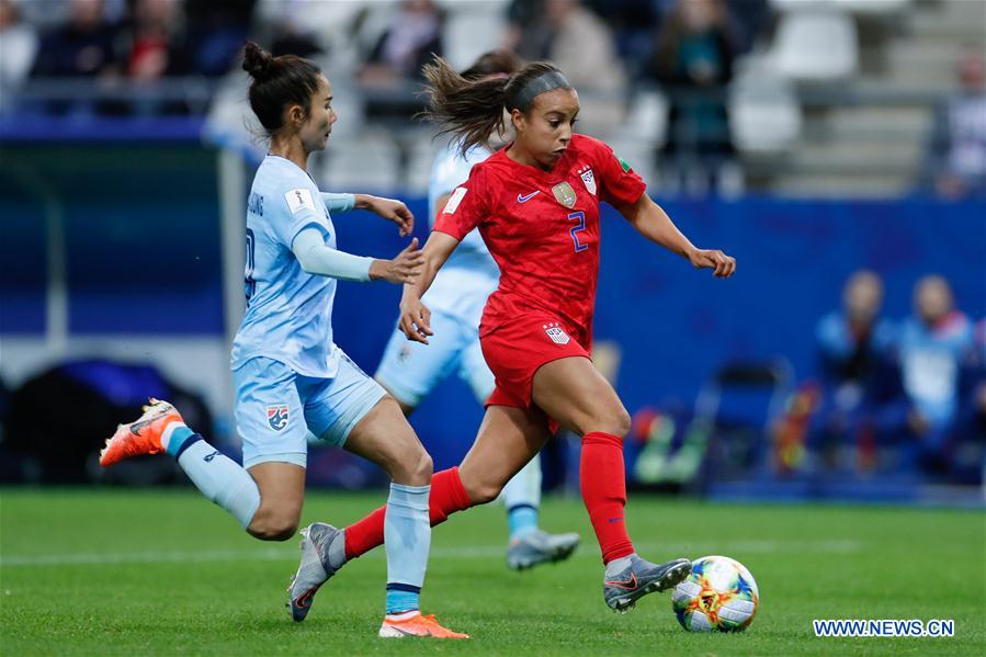 (SP)FRANCE-REIMS-SOCCER-FIFA WOMEN'S WORLD CUP-USA VS THA