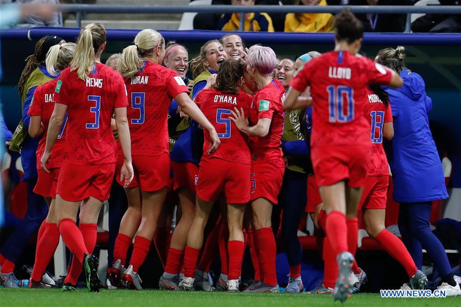 (SP)FRANCE-REIMS-SOCCER-FIFA WOMEN'S WORLD CUP-USA VS THA