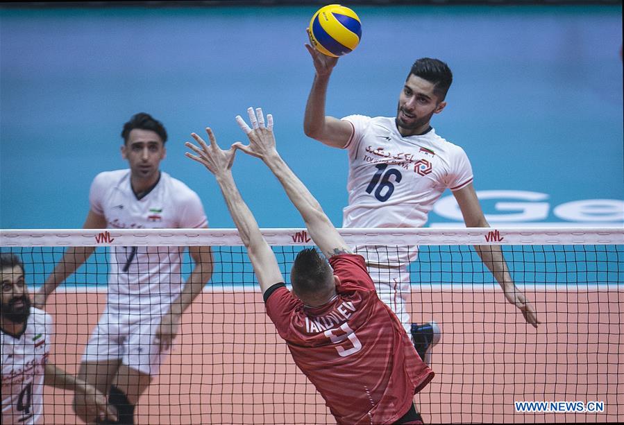 (SP)IRAN-URMIA-FIVB VOLLEYBALL LEAGUE-RUSSIA VS IRAN