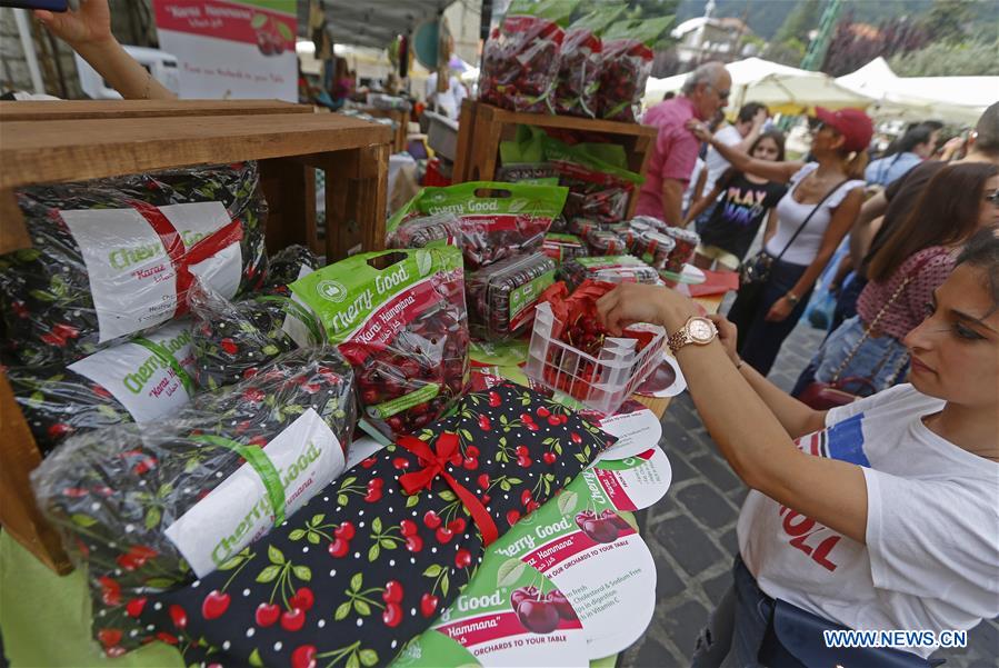 LEBANON-BEIRUT-CHERRY DAY