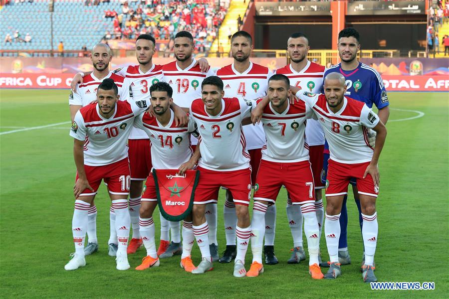 (SP)EGYPT-CAIRO-FOOTBALL-AFRICA CUP OF NATIONS-MOROCCO VS SOUTH AFRICA