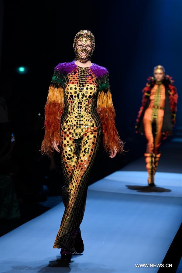 FRANCE-PARIS-FASHION WEEK-JEAN PAUL GAULTIER