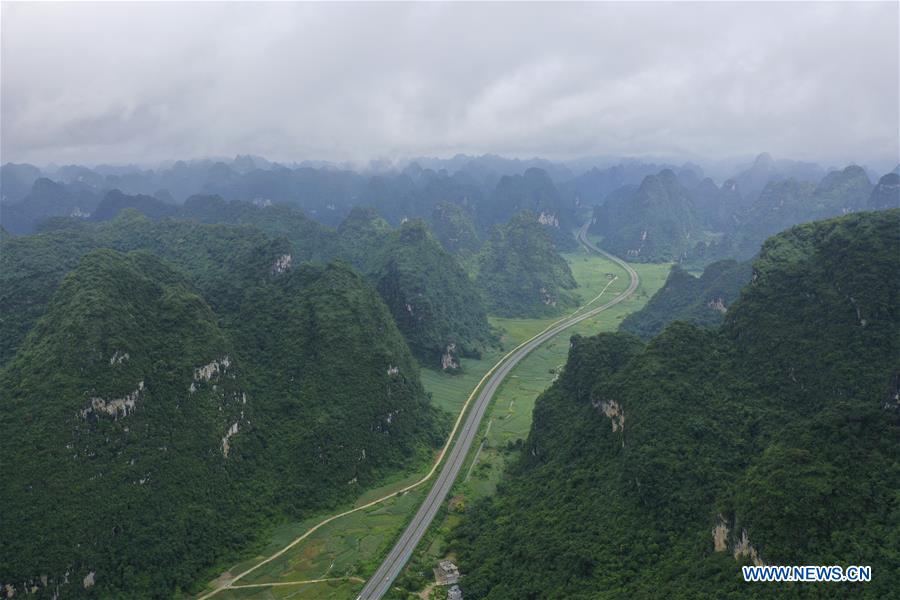 CHINA-GUANGXI-DAXIN COUNTY-NATURE RESERVE-SCENERY (CN)