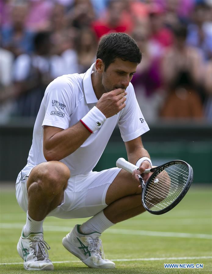 (SP)BRITAIN-LONDON-TENNIS-WIMBLEDON CHAMPIONSHIPS 2019-MEN'S SINGLES-FINAL