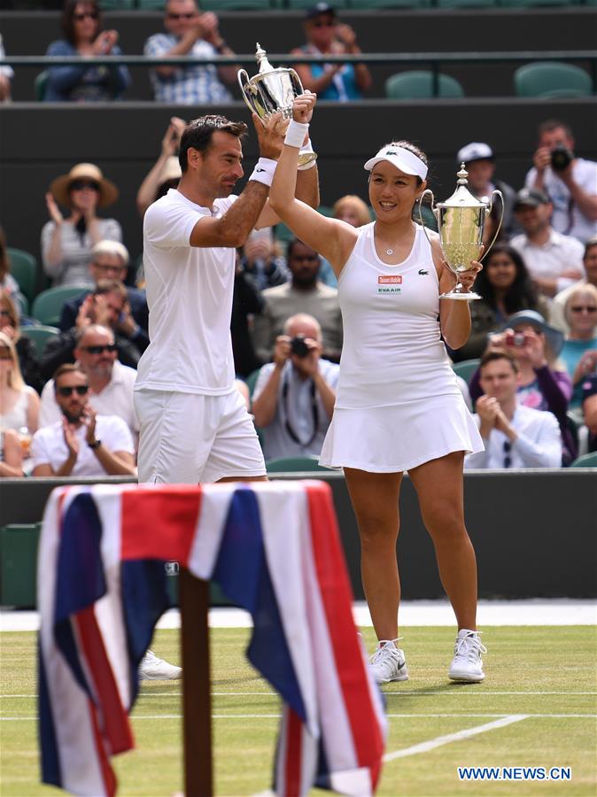 (SP)BRITAIN-LONDON-TENNIS-WIMBLEDON-MIXED DOUBLES-FINAL