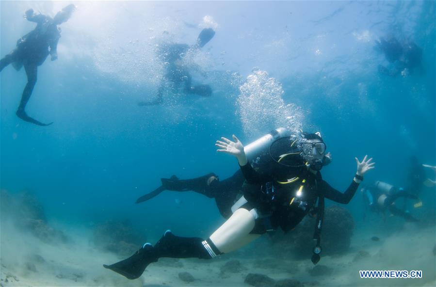 CHINA-HAINAN-BOUNDARY ISLAND-DIVING (CN)