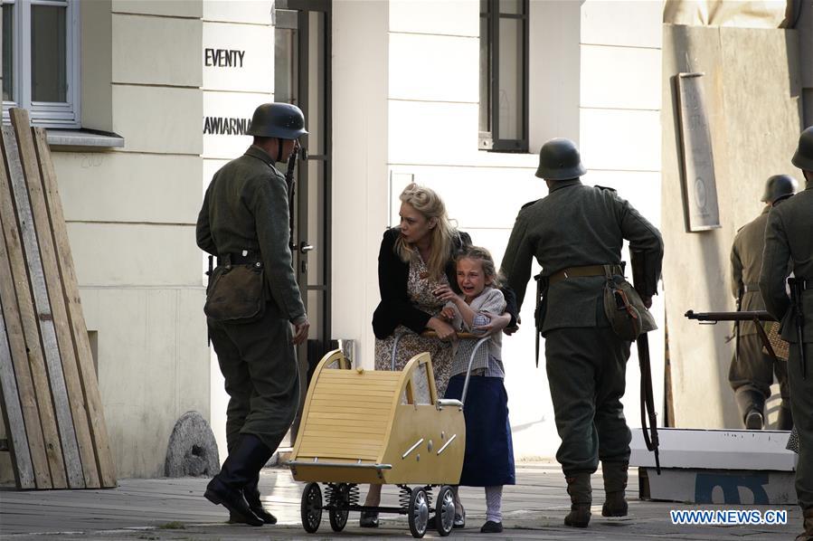 POLAND-WARSAW-RE-ENACTMENT-WARSAW UPRISING